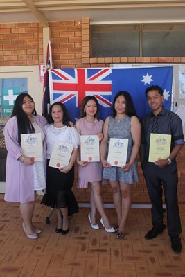 Citizenship Ceremony 26 Jan 2018 - Fil Aussies