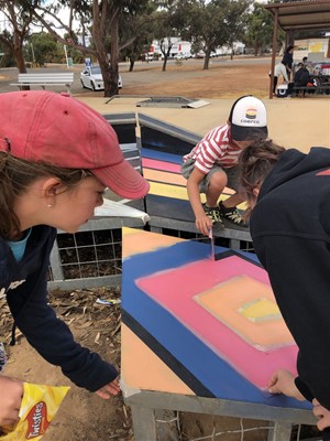 Updated SODL Photos - School Holiday Skate Park Paint Activity