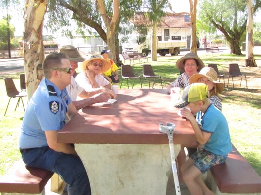 Australia Day Bush Breakfast 2017 - with Police