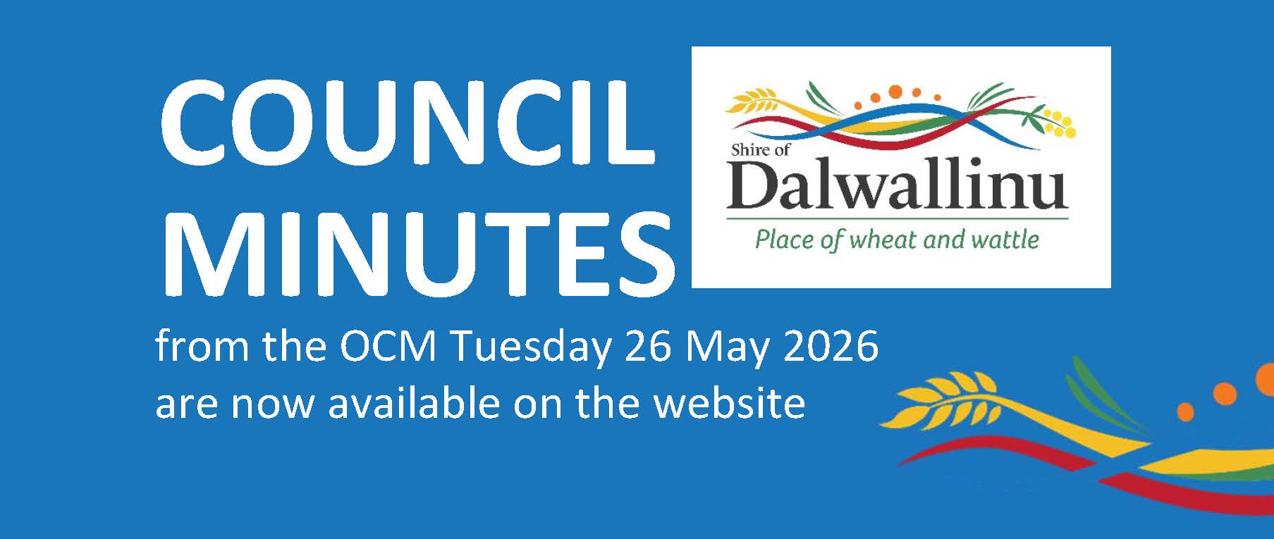 Unconfirmed Minutes Ordinary Council Meeting - Tuesday 26 May 2026