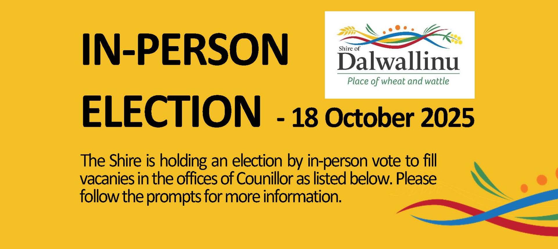 In-Person Election Notice