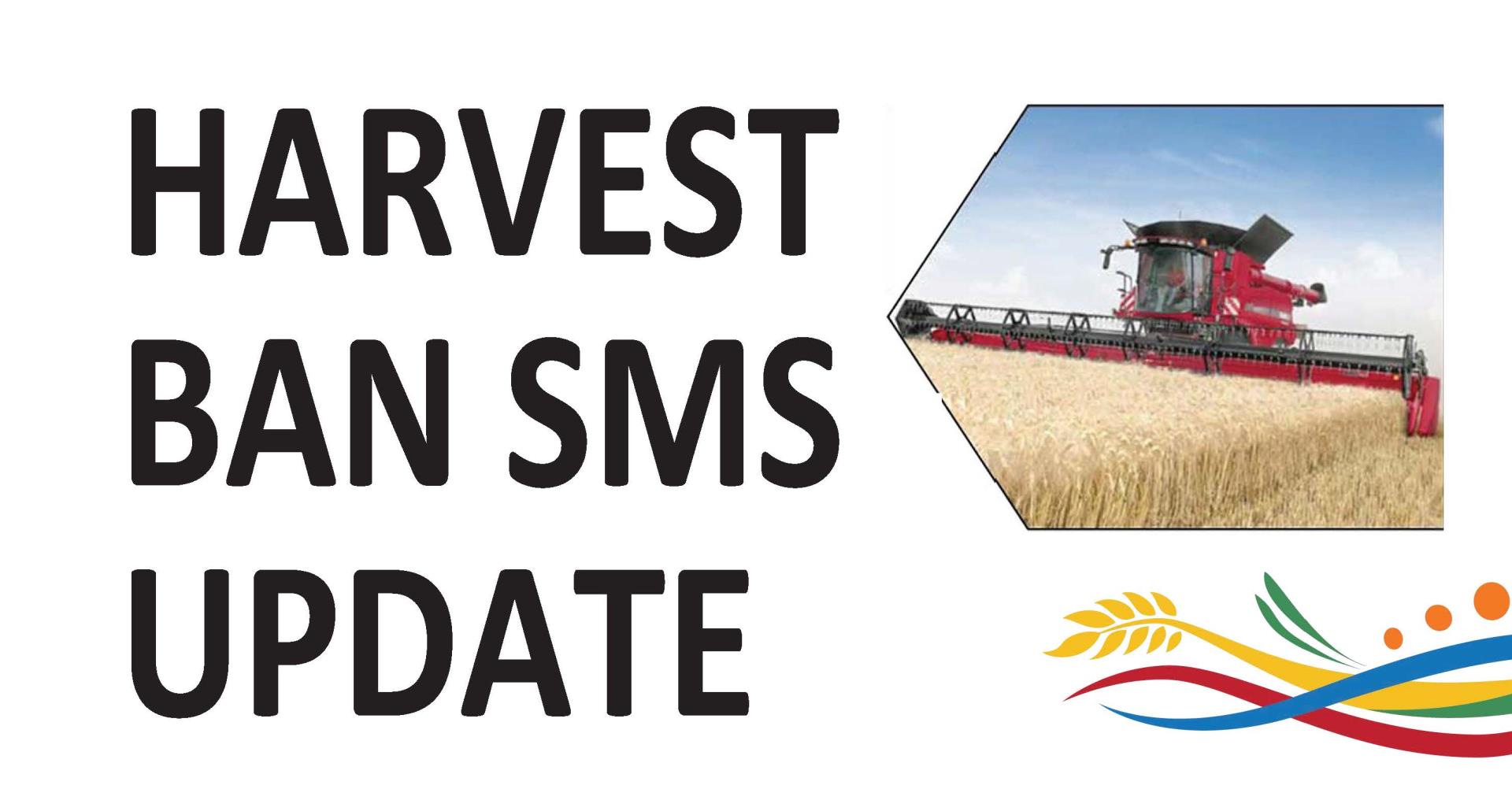 Harvest Ban SMS Register