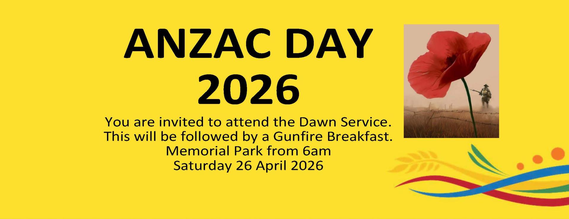 Anzac Day Service 2026