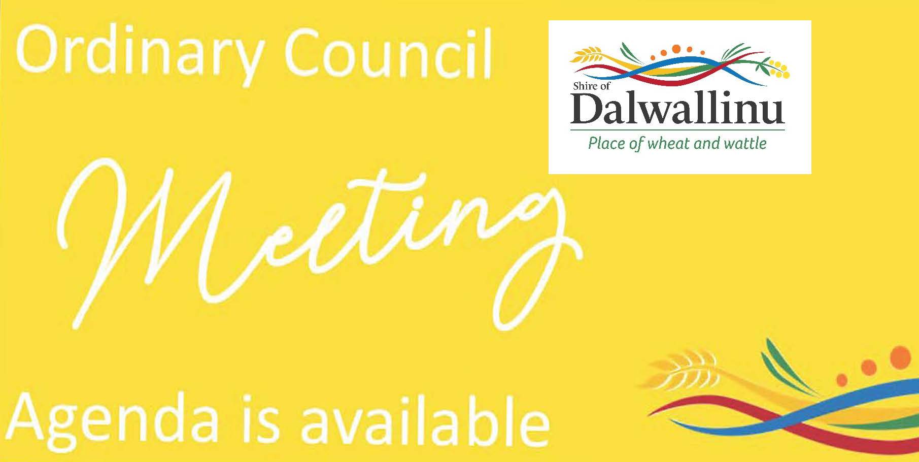 Agenda Ordinary Council Meeting - Tuesday 26 May 2026