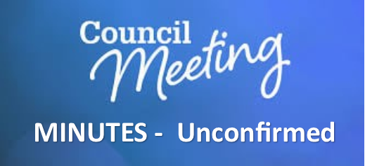 August Council Meeting Minutes are available to view